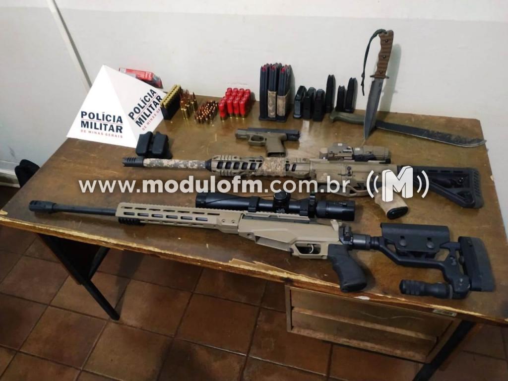 Imagem 1 do post Atirador esportivo é preso pela PM por porte ilegal de arma de fogo
