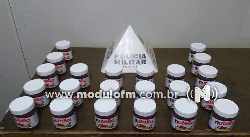 PM prende mulher que furtava potes de nutella e vendia na internet