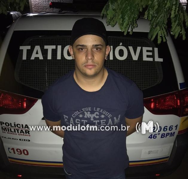 Preso em Patrocínio autor de tentativa de homicídio contra vereador de Carmo do Paranaíba