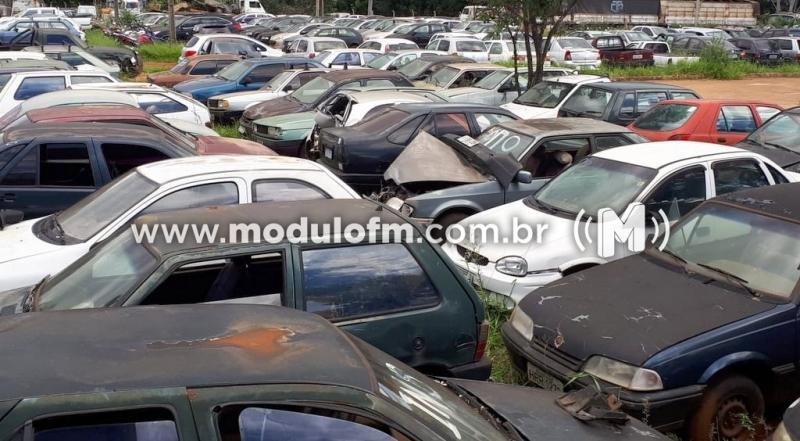 Pátio  credenciado do Detran é invadido e veículos são furtados em Guimarânia