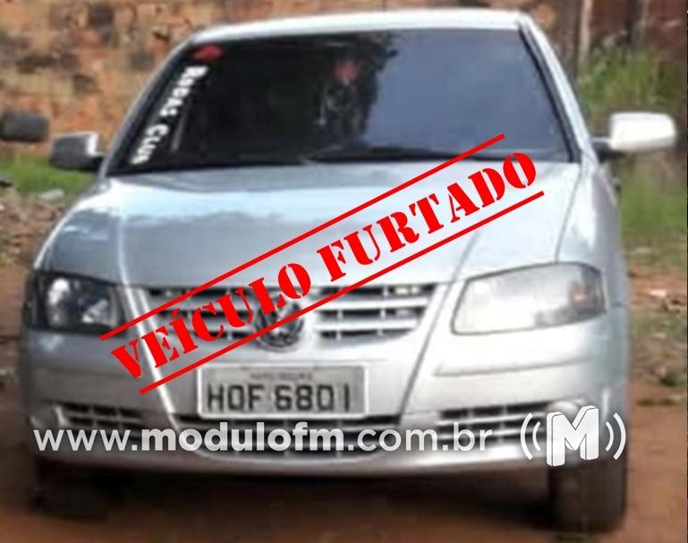 Veículo é furtado em Patrocínio