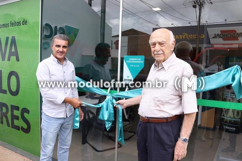 Sicoob Coopacredi inaugura novas agências em Minas e Goiás