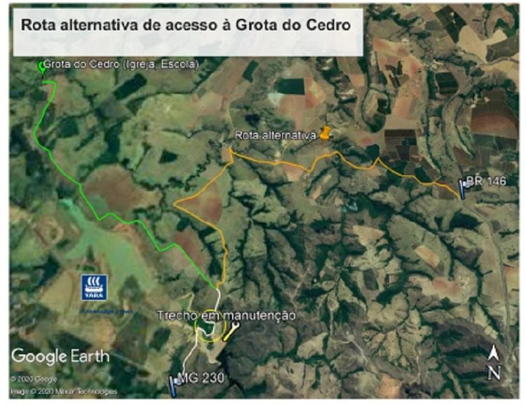 Yara divulga nova nota sobre situação da estrada de...