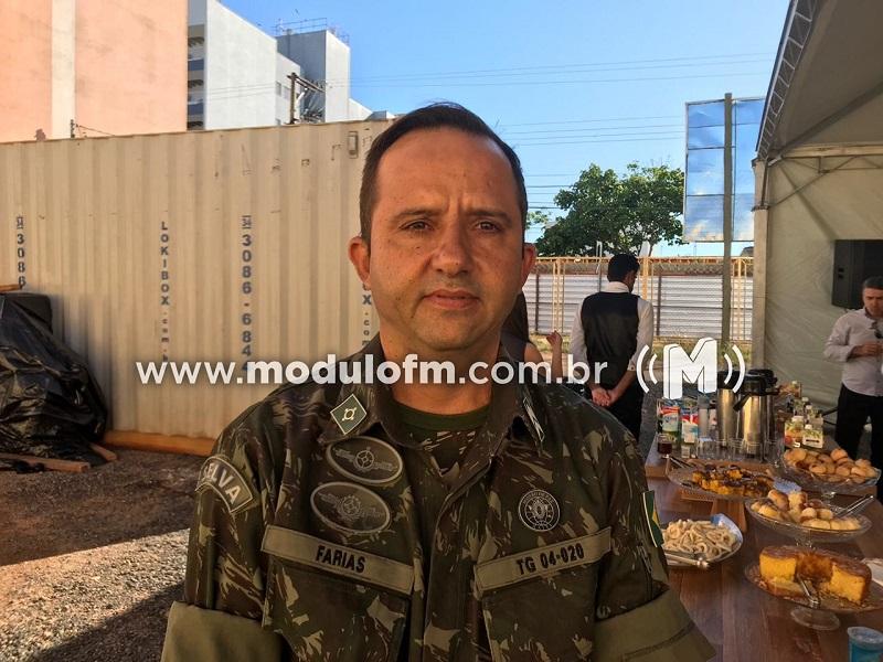 TG 04-020 inicia trabalho com nova turma de atiradores