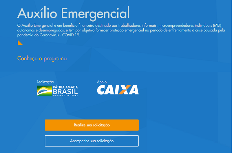Pagamento do auxilio emergencial começa nesta quinta-feira(09/04)