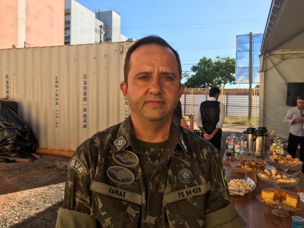 TG O4-020 promove campanha de arrecadação de alimentos