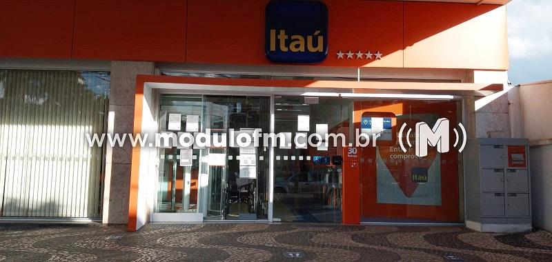 Agência do Banco Itaú é fechada por medida preventiva ao coronavírus em Patrocínio