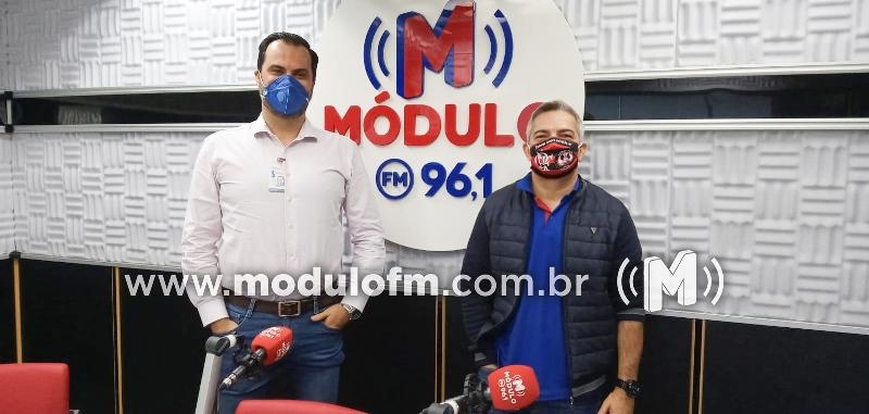 AO VIVO: Jornal da Módulo o superintendente da Santa...