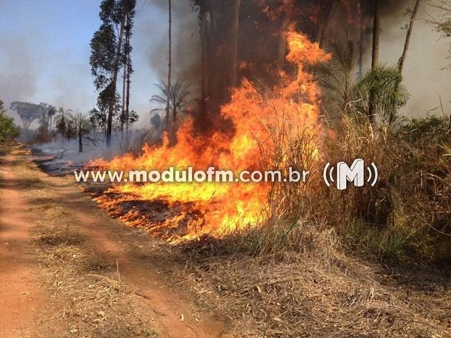 Corpo de Bombeiros fiscaliza queimadas em lotes e rodovias