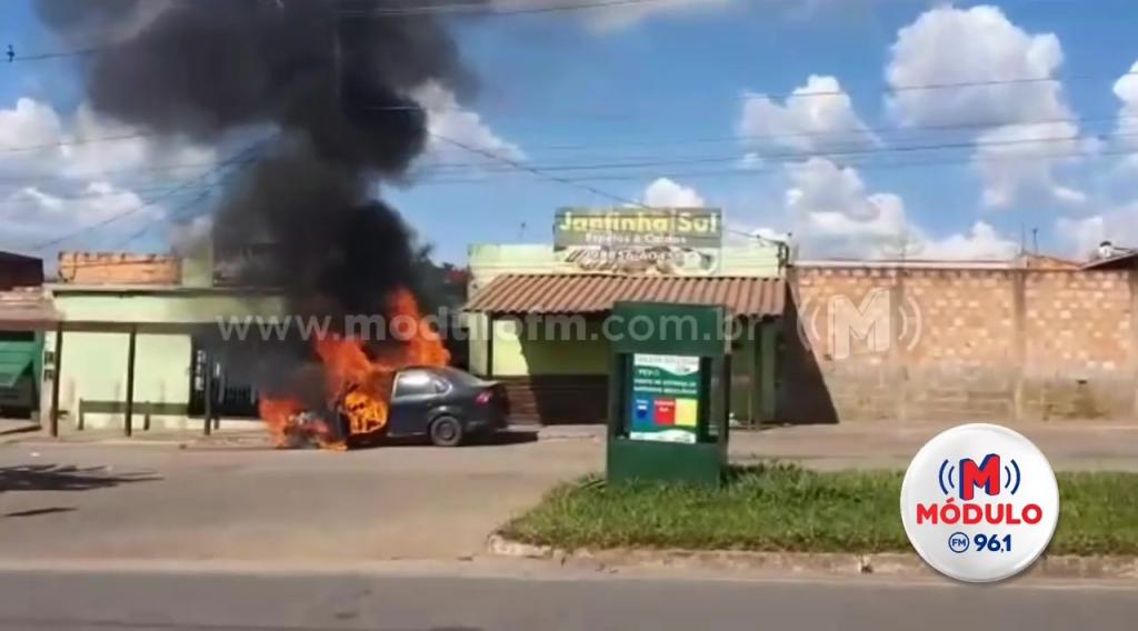 Veja o vídeo: Padrasto tem ataque de fúria, agride enteada e coloca fogo em veículo