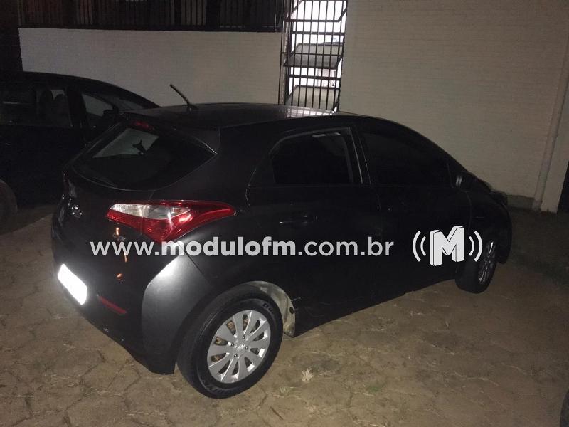 Foragido da justiça de Mato Grosso arranca tornozeleira e acaba preso em Patrocínio