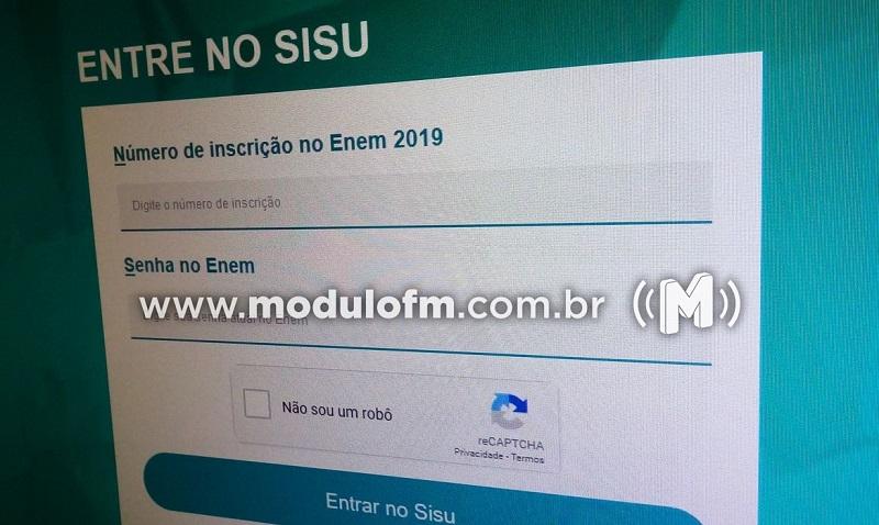 Começam hoje inscrições para o Sisu