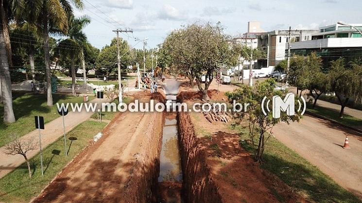 Primeira etapa de obras na Avenida João Alves do Nascimento deve ser finalizada até setembro, afirma secretário