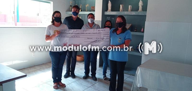 Lar da Criança e Casa da Menina recebem repasse da campanha “Rizzo Day”