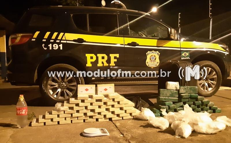 Ônibus de banda é apreendido com droga avaliada em R$ 7 milhões