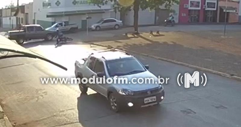 Veja o vídeo: Motociclista morre após colidir em veículo em Guimarânia