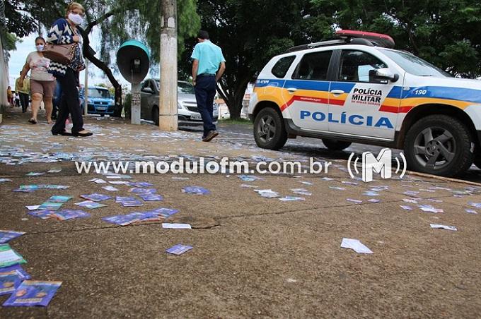 Eleições 2020: locais de votação amanhecem poluídos por 'santinhos'