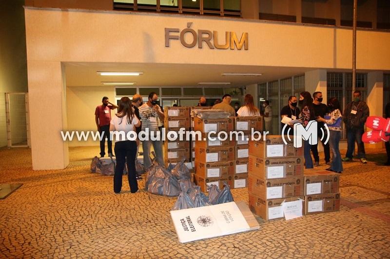Eleições 2020: urnas são levadas às escolas para votação em Patrocínio