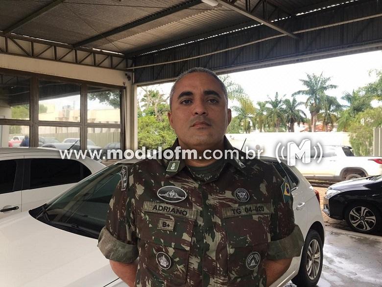 Sargento Adriano assume hoje (05) comando do TG 04-020