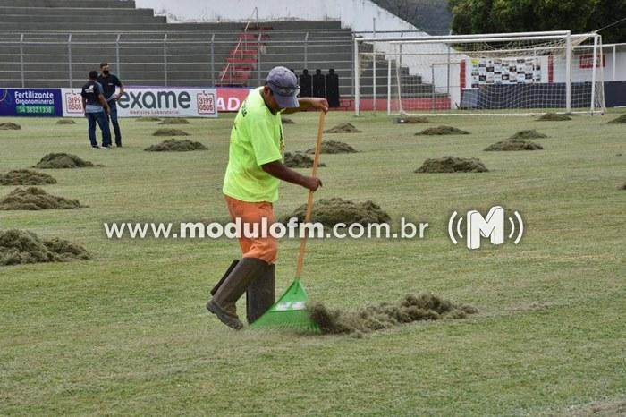 Estádio Pedro Alves está pronto para a estreia do...