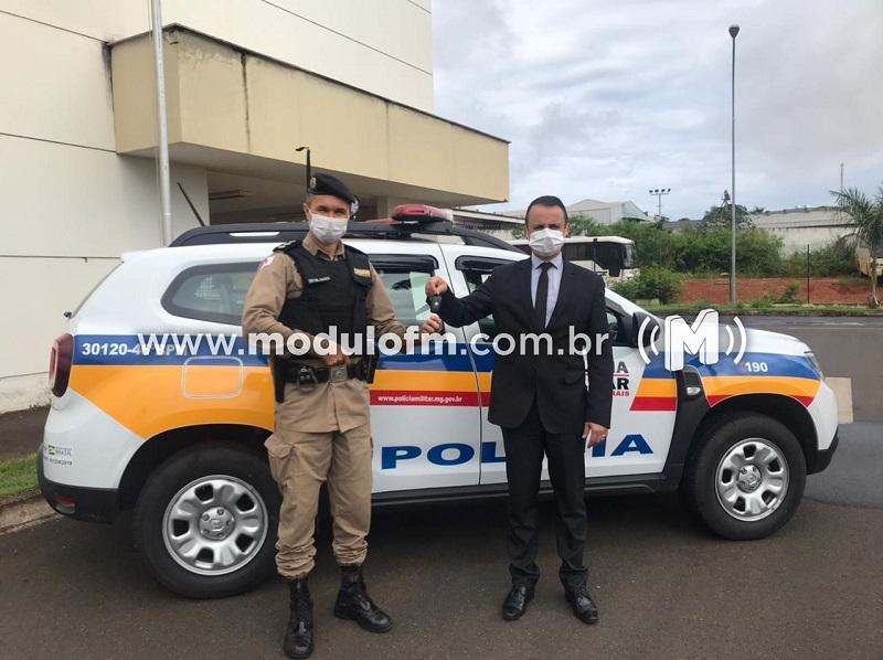 46º Batalhão da Polícia Militar recebe nova viatura