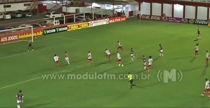 CAP sai perdendo por 2x0 e só consegue empate...