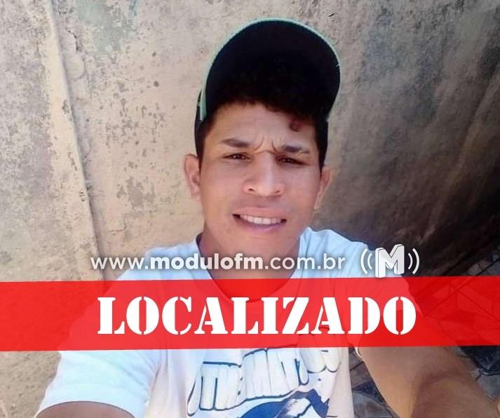 Jovem que desapareceu em Pedros é encontrado