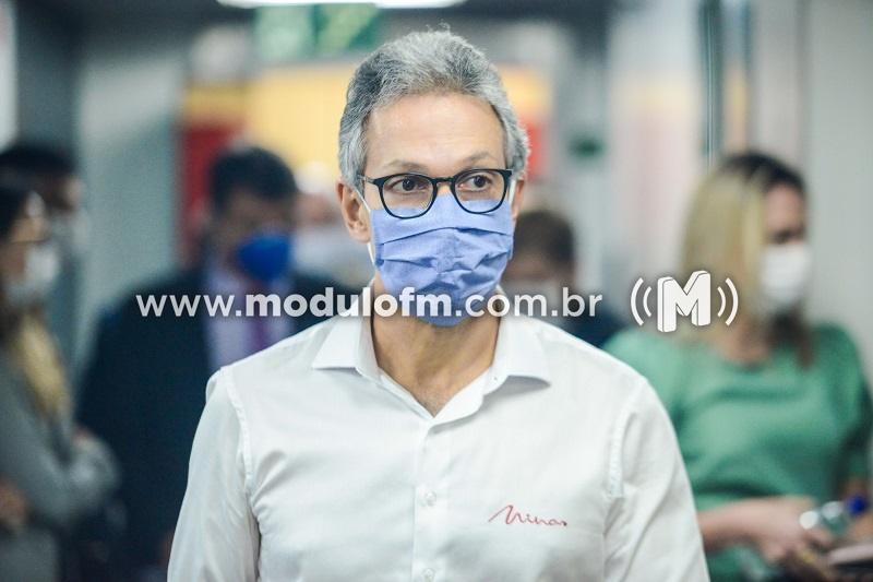 Romeu Zema faz apelo para que população mude comportamento e adote medidas contra o coronavírus