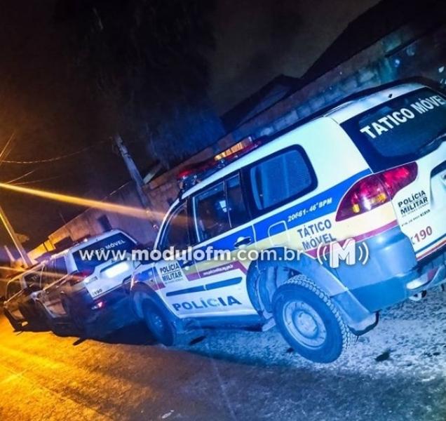PM fecha boca de fumo no bairro Santa Terezinha