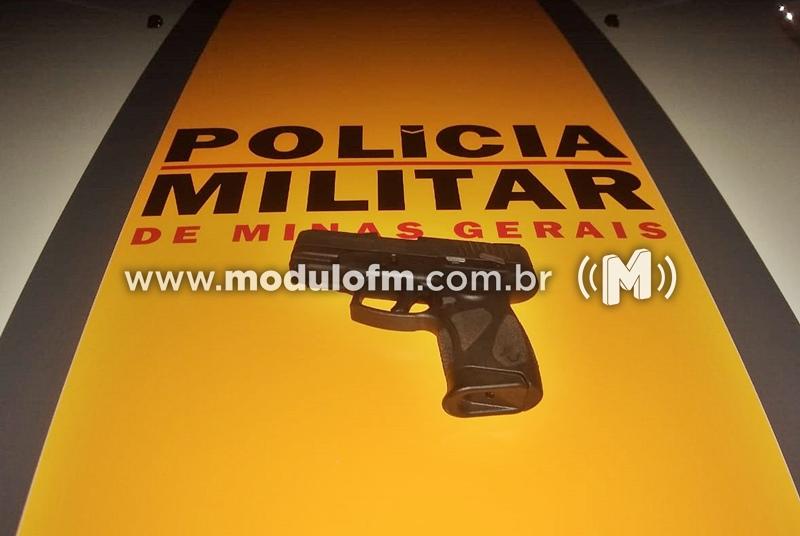 Homem é preso com arma de fogo na MG 190