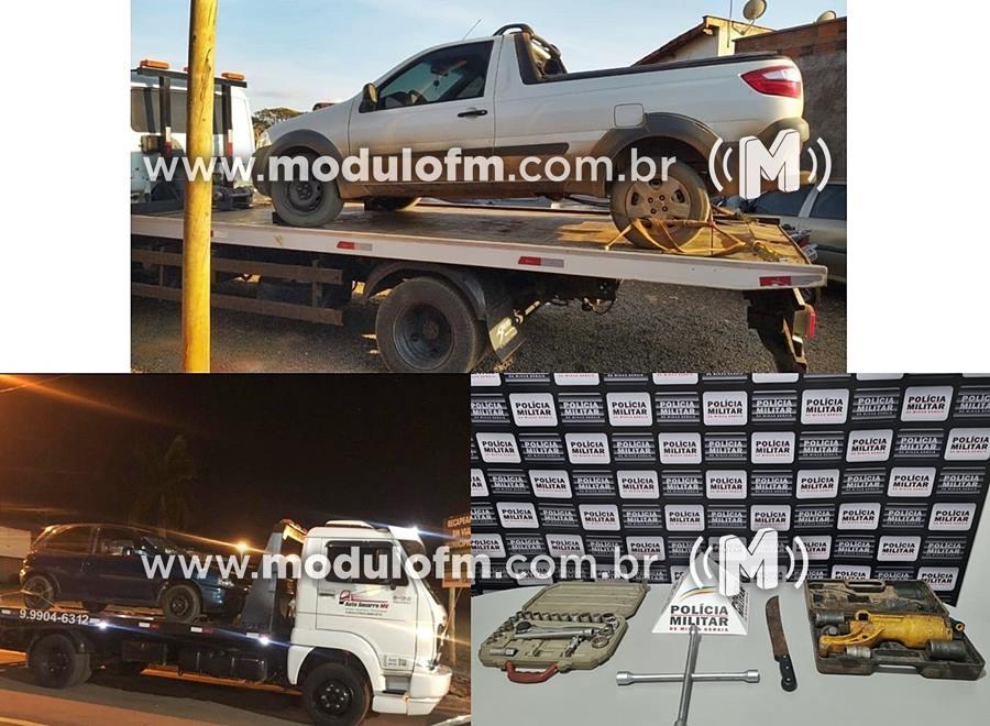 PM aborda quadrilha especializada em roubo de carga de...