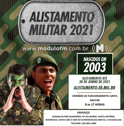 Alistamento Militar termina no dia (30/06)