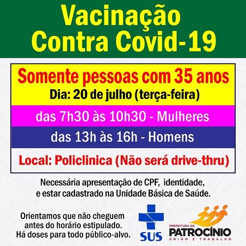 A semana de imunização contra a COVID-19 segue em...