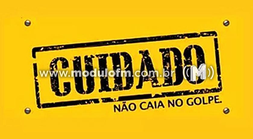 Estelionatários se passam por funcionários da Secretaria de Saúde de Patrocínio para aplicar golpes