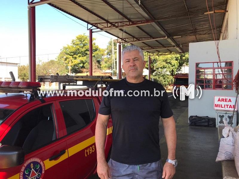 Segundo Sargento Marcio Fernandes entra para a reserva do Corpo de Bombeiros