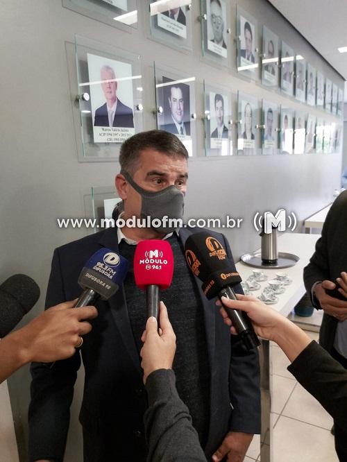 Vice-governador de Minas Gerais visitou Patrocinio na manha desta quarta-feira (28/07)