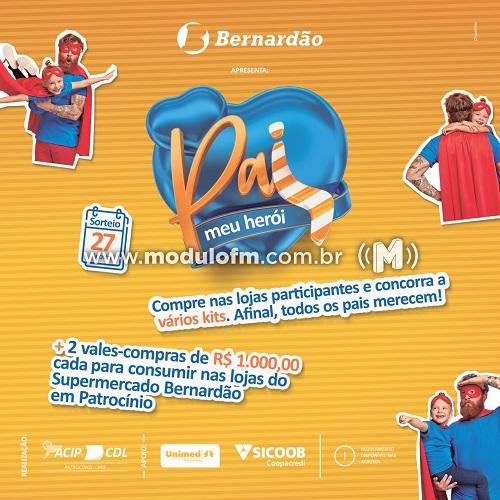 Associação comercial de Patrocínio realiza campanha temática para o dia dos pais