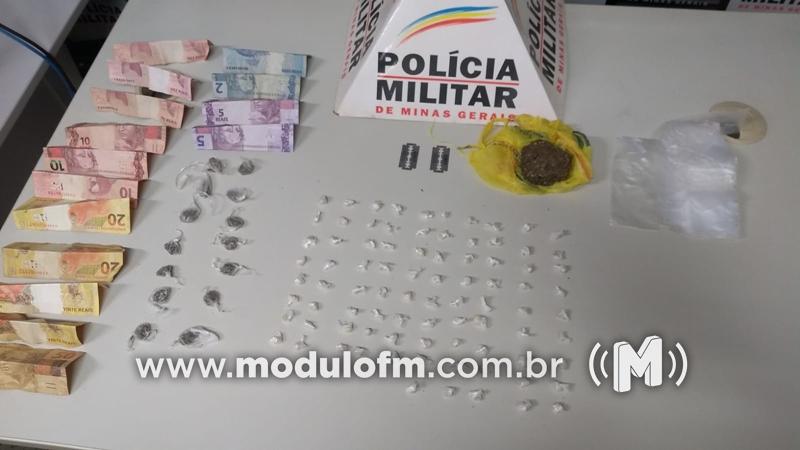 Dois jovens conhecidos no meio policial são flagrados com...