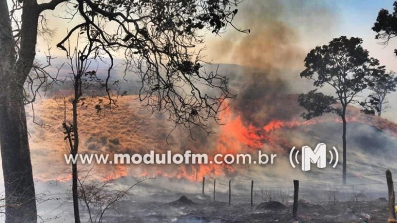 Mosaic Fertilizantes se posiciona sobre incêndio que atinge região do Hotel Serra Negra
