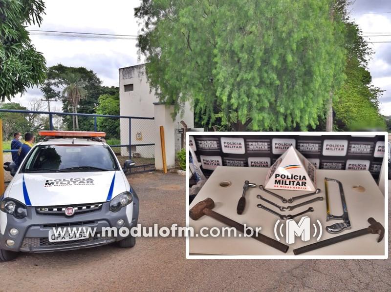 PM frustra tentativa de furto na CASEMG após denúncia anônima