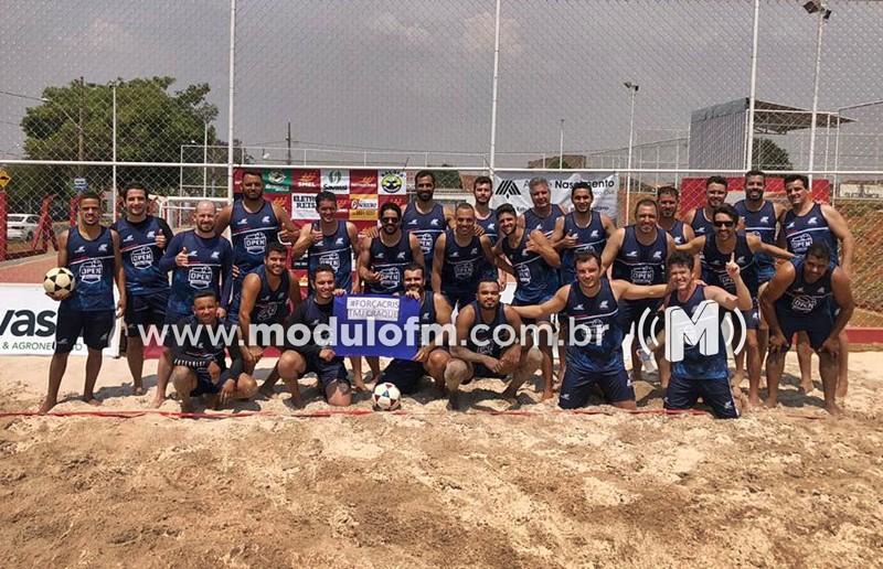 Segundo open de futevôlei do Peúca foi realizado no...