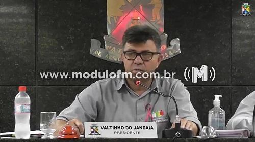 Prefeito Deiró pede a liberação de R$2.000,000,000 (Dois milhões de reais) para serem utilizados em obras