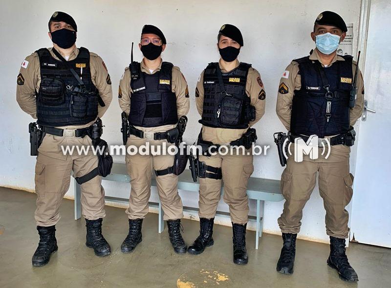 Recém-nascido se engasga e é salvo com ajuda da Polícia Militar em Patrocínio