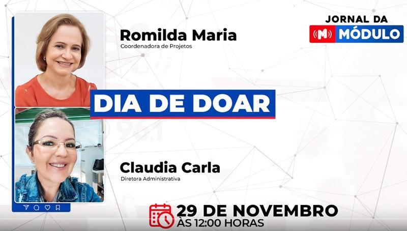 Jornal da Módulo abordou sobre o Dia de Doar da APAE de Patrocínio