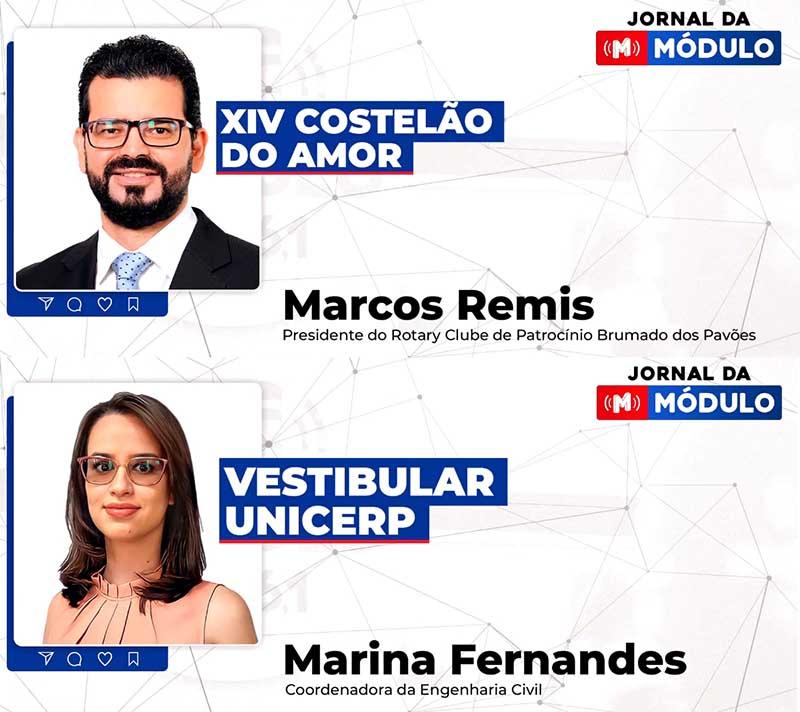 Jornal da Módulo abordou sobre o XIV Costelão do Amor e Vestibular Unicerp 2022