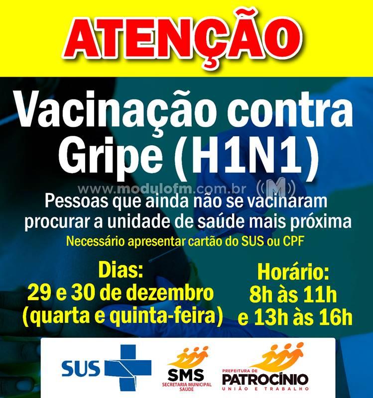 Secretaria de Saúde imunizará população contra a Gripe (H1N1)