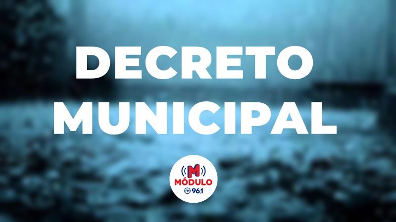 Prefeitura decreta Estado de Emergência devido aos prejuízos causados pelas chuvas
