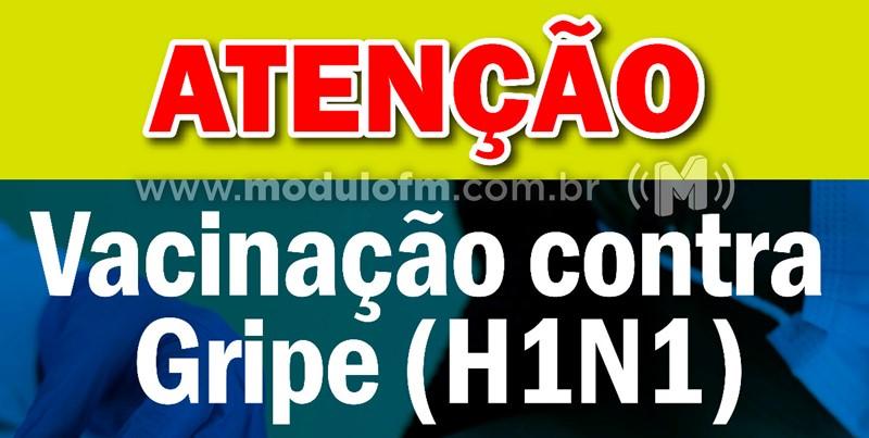 Secretaria de Saúde estará imunizando população contra H1N1 na próxima segunda (24)