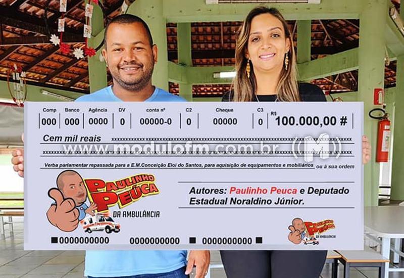 Suplente de Vereador do DEM conquista emenda de R$ 100 mil para a Escola Conceição Elói dos Santos