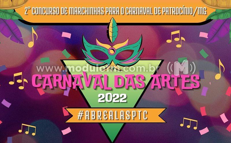 2º Concurso de Marchinhas está com as inscrições abertas até dia 25 de fevereiro